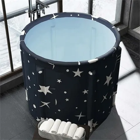 [라일리] Rly 이동식 접이식 간이 반신욕조 성인 미니 반신욕 욕조