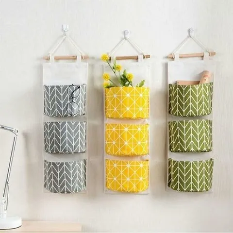 [라일리] Rly (SM)(업체배송) 패브릭 벽걸이 수납함