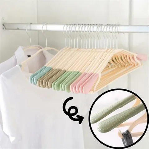 [라일리] Rly 라운드논슬립옷걸이 어깨뿔방지 바지걸이 옷걸이