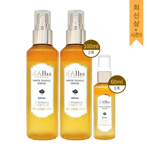 [시즌5] 달바 미스트 세럼 화이트 트러플 100ml 2개 + 60ml 1개