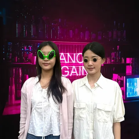 인싸 외계인 선글라스 안경 (WFB1CE6)