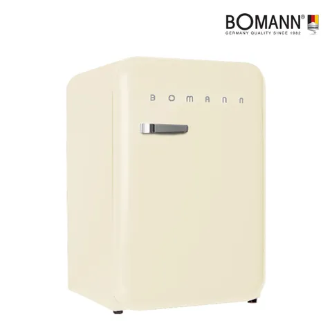 보만 레트로 소형 냉장고 106L 아이보리 RF1065I