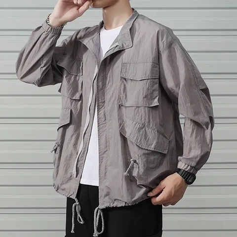 재킷 항공 점퍼 바람막이 항공점퍼 잠바 남자친구 봄 (HJJ-WF79863)