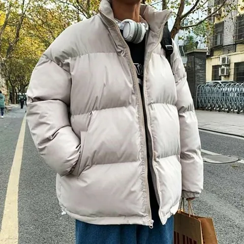 패딩점퍼 캐주얼잠바 남성 솜털패딩 (HJJ-WFFPPVG)