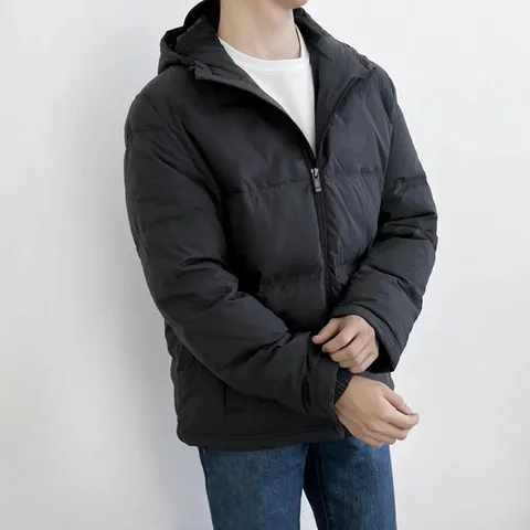따뜻한 남성 오리털 다운점퍼 후드패딩 스타일리쉬 (HJJ-WEC7AB6)