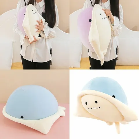 가오리푸딩쿠션 60cm 귀여운 인형 베개 필로우 동물 (HJJ-WD3E214)