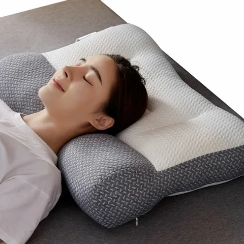 낮은 수면베개 C커브 경추베개 중형사이 (HJJ-WFG5JB8)