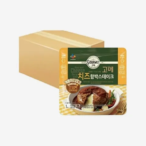 [엘루맘] 고메 치즈 함박스테이크 152g 10개