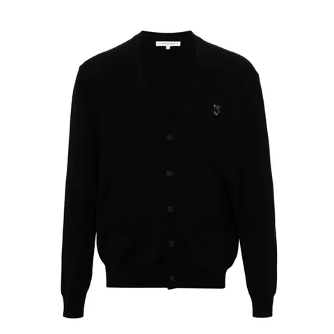 [MAISON KITSUNE] 볼드 폭스헤드 가디건 MM00509KT1036 P199
