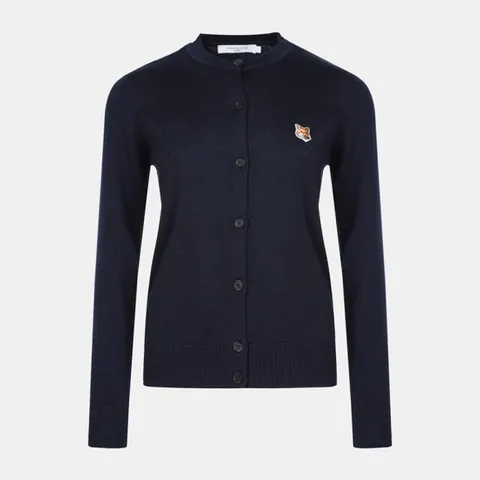 [MAISON KITSUNE] 베이비폭스 여성 슬림핏 가디건 LW00508KT1006 P480