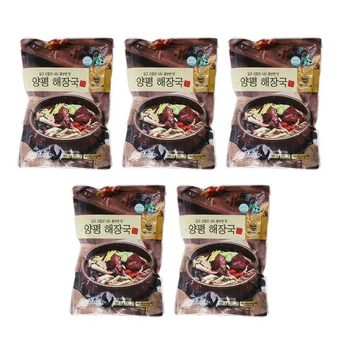 MZ자연깃든 양평해장국 600g(5개)