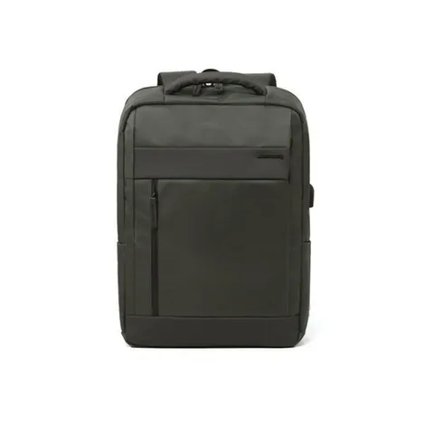 [라일리] Rly 카키그레이- 직장인 백팩 USB 장착 캐주얼 가방 정장