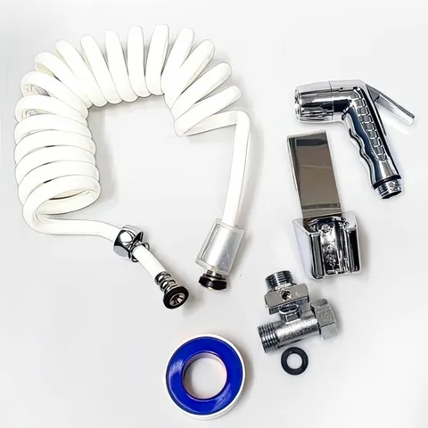 욕실 화장실 변기 물청소기 청소건 스프레이건 샤워기 (WD019C8)