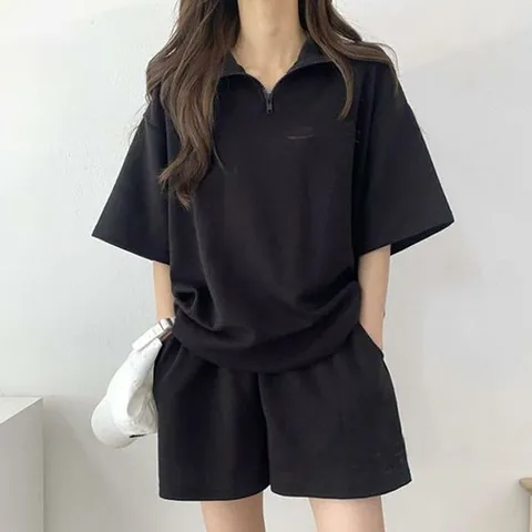 [오노마] ONM 여성 상하의셋트 반집업 아노락 셋업 운동복세트