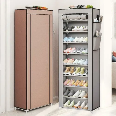 [라일리] Rly 커버형9단 현관 수납 신발장 선반 신발 정리대 정리함