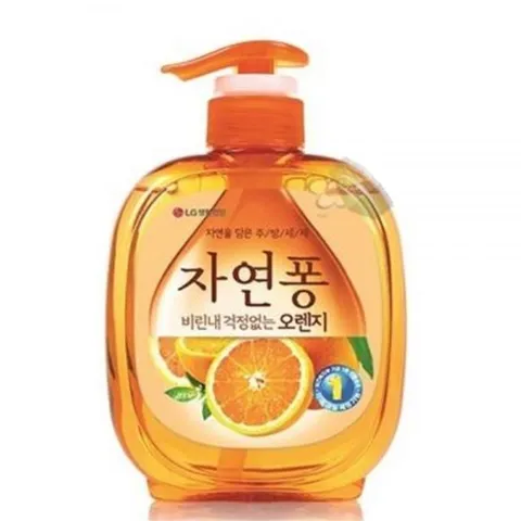 비랜내 걱정없는 주방세제 용기형 490ML 주방생필품 (WF7C65B)