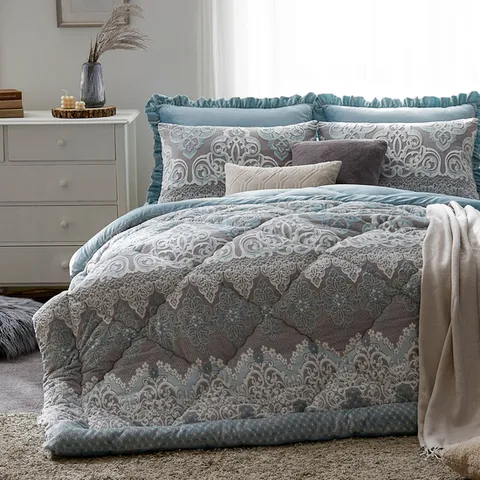 로아르 착번 극세사 침구 2종세트 (K)