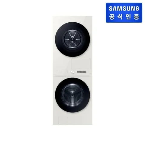 [지역한정] 비스포크 그랑데AI 원바디 Top-Fit 21kg＋17kg WF2117HCEEC (그레이지)