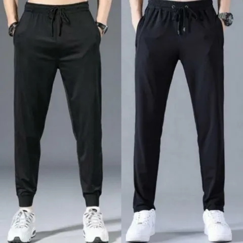 [라일리] Rly 남성 여름 쿨링 메쉬 일자 조거 트레이닝 츄리닝 바지