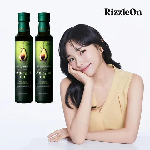 [리즐온] 엑스트라버진 딥그린 아보카도오일 250ml x 2병