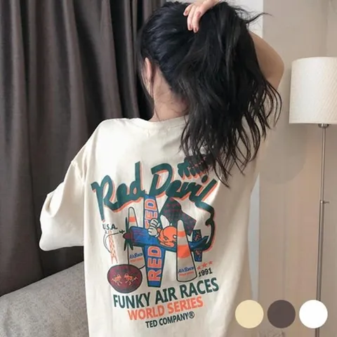 [오노마] ONM 가성비 라운드티 직장인 여성티셔츠 20대 선물 긴팔