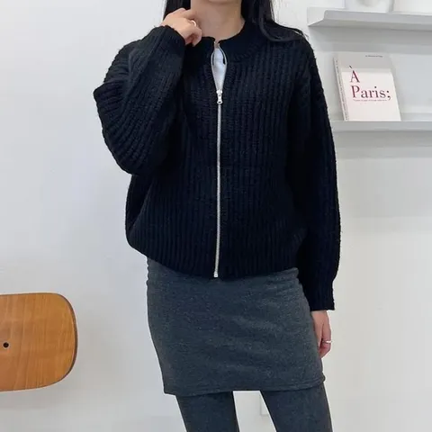 [오노마] ONM 니트롱 카디건 롱가디건 아우터 숄 롱니트 기본 코디
