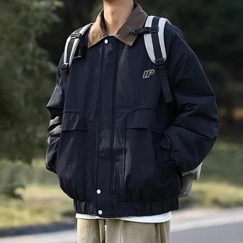 [라일리] Rly 항공점퍼 루즈핏 남자 봄버점퍼 잠바 봄 아우터 야상