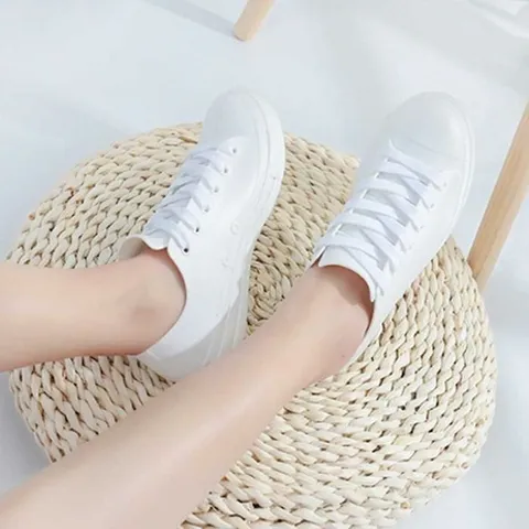 [오노마] ONM 레인 스니커즈 코디 고무 신발 스타일 하얀 운동화