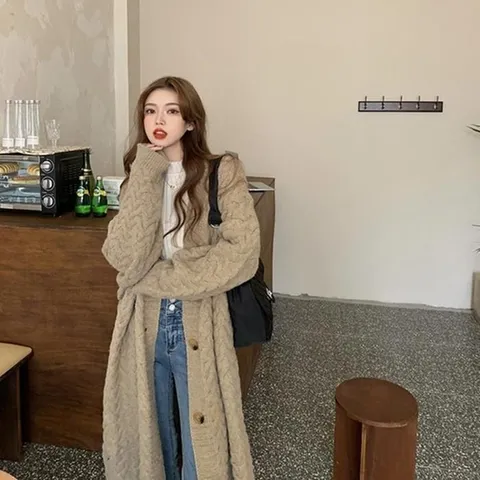 [오노마] ONM 여자가디건 루즈핏롱 롱가디건 루즈가디건 데일리 숄