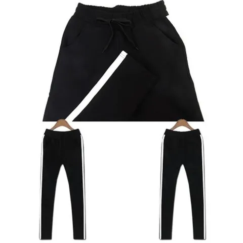 [오노마] ONM 여자트레이닝바지 세미 산책 피트 홈웨어 편안한