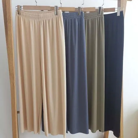 [오노마] ONM 여성 여름 쿨 팬츠 일자 밴딩 캐주얼