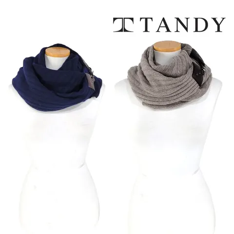 [탠디] TANDY 버클니트 캐시미어 머플러