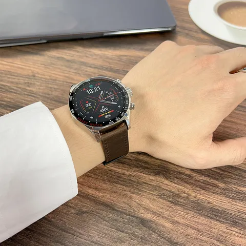 갤럭시워치3 1 기어S3 클래식 프론티어 22mm용 복고풍 가죽 밴드 스트랩