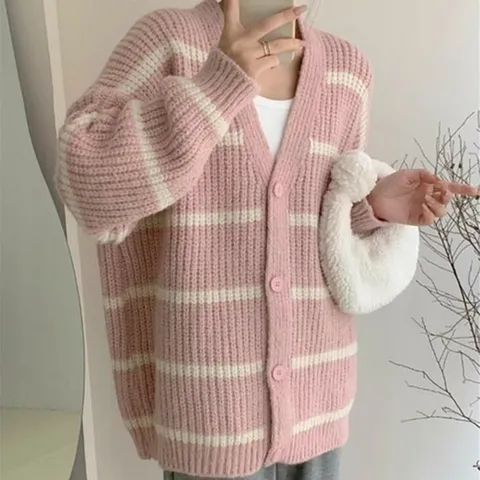 [오노마] ONM 니트롱 여자가디건 가디건 니트가디건 루즈핏롱