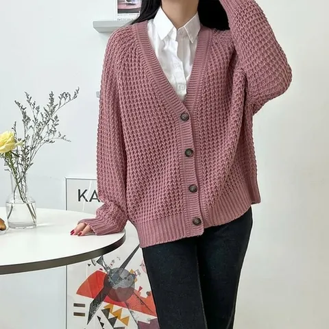 [오노마] ONM 롱니트 롱 롱가디건 아우터 카디건 오픈 데일리