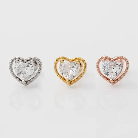 [오노마] ONM (1+1) 써지컬 피어싱 러브비트 3종 택1