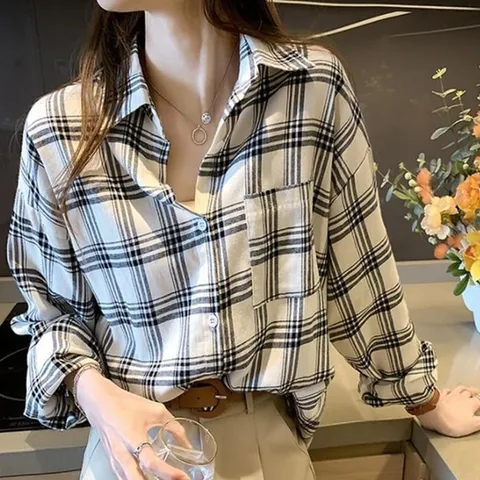 [오노마] ONM 블라우스코디 가을 여자옷코디 여성남방 모임 오버핏