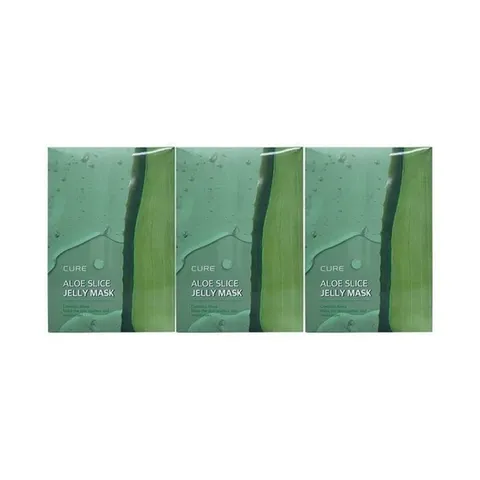 김정문알로에 큐어 알로에 슬라이스 젤리 마스크 제주 에디션 30ml 30매 Ss