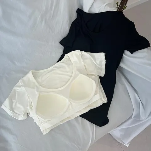 브라캡모달반팔티