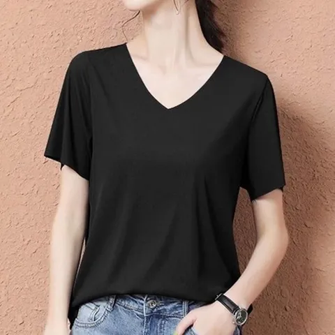 여성 심리스 반팔티셔츠