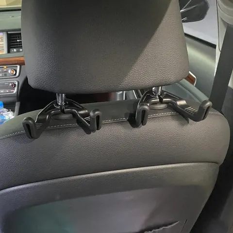 차량용 헤드레스트 마스크 가방 옷걸이 고리 걸이 후크 2개