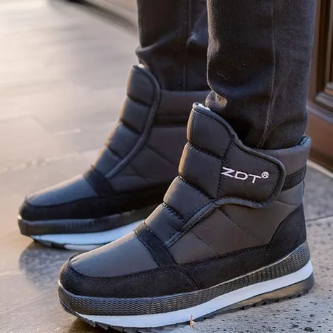 남자 방한 방풍 방수 털안감 패딩 부츠