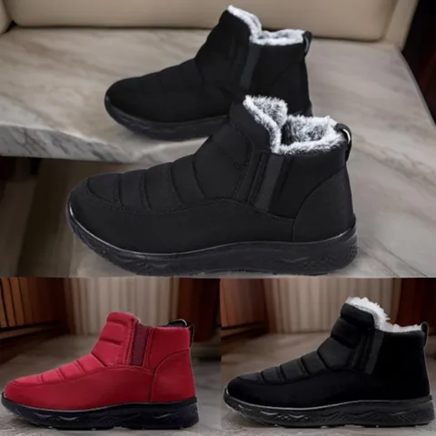 남성 안감 융털 한파신발 겨울 미끄럼방지 부츠