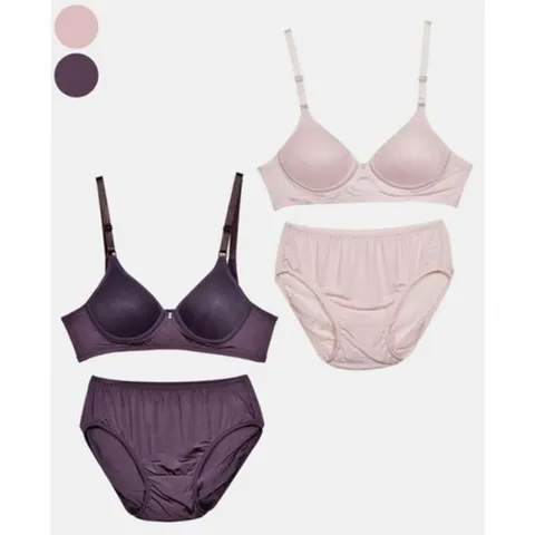 몰드 와이어리스 편한브레지어 데일리브라 팬티세트