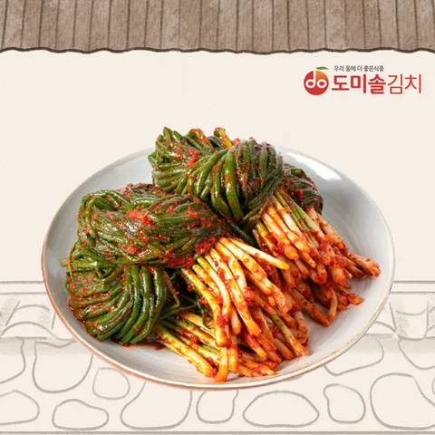 [도미솔] 국산100% 파김치1kg