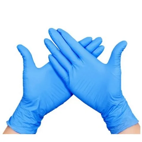 니트릴 장갑 블루 M 5.5g 100매 NAVI (WFG9753)