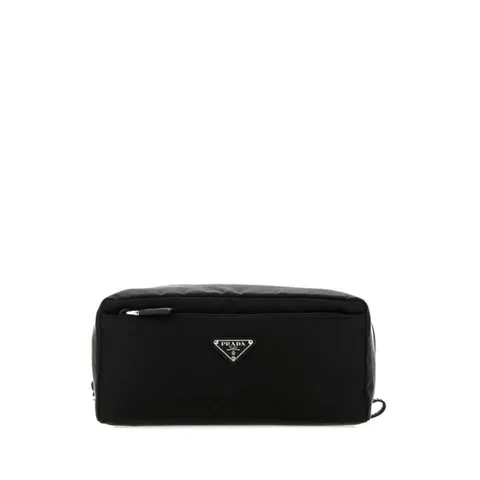 프라다 남성 블랙 나일론 뷰티 파우치 2NA0292DMH F0002 