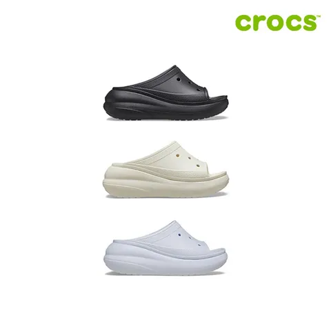 [크록스 정품] 크러쉬 슬라이드 공용샌들 208731 3종 택1