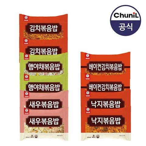 [천일식품] 천일볶음밥 250g 5종 균일가 (최대 10봉)