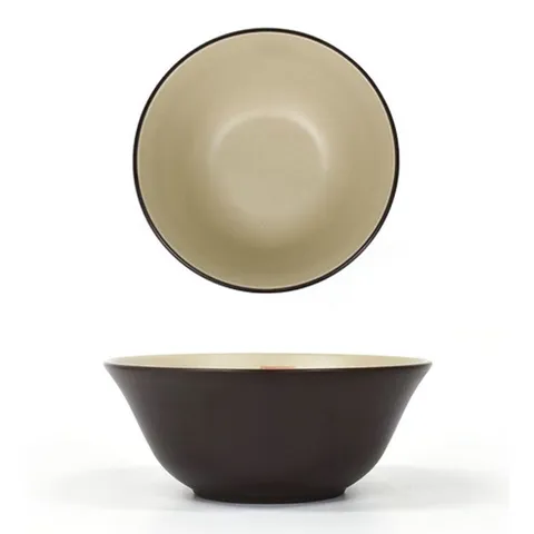 투톤 멜라민 대형 대접 샐러드볼 반찬그릇 26.5x11cm[YYH-WCODE]